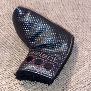 Scotty Cameron Putter Headcover Dark Gray Red Lettering